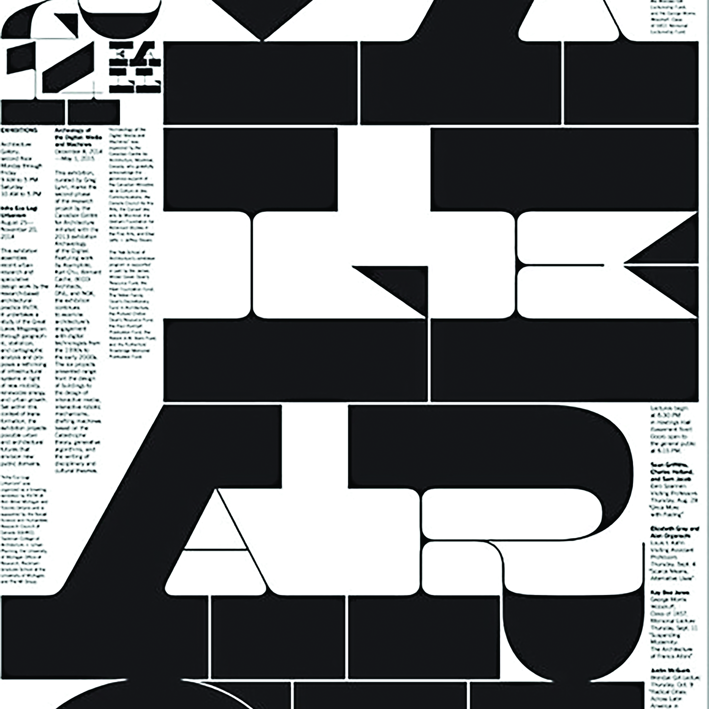 image of Yale Architecture poster